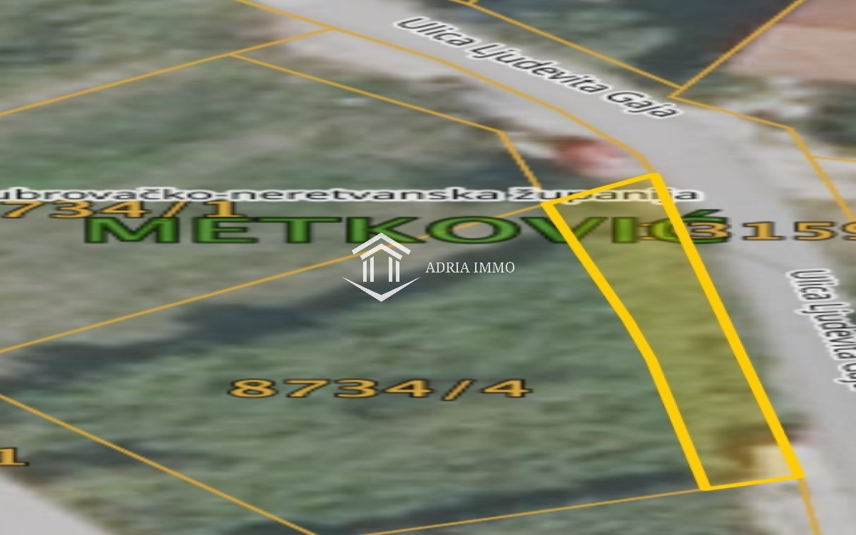 Metkovic, Dubrovačko-neretvanska županija, ,Zemljište,Prodaja,1059